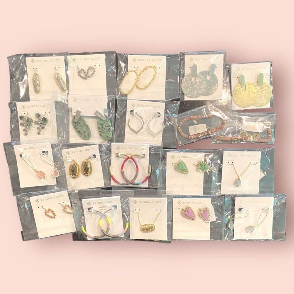 $1400k+ Kendra Scott Jewelry Bundle Lot